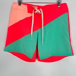 OP Neon Unlined Swim Shorts size Small style #OPS36967